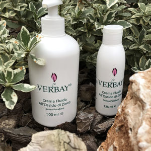 Crema Fluida all'ossido di Zinco Verbay